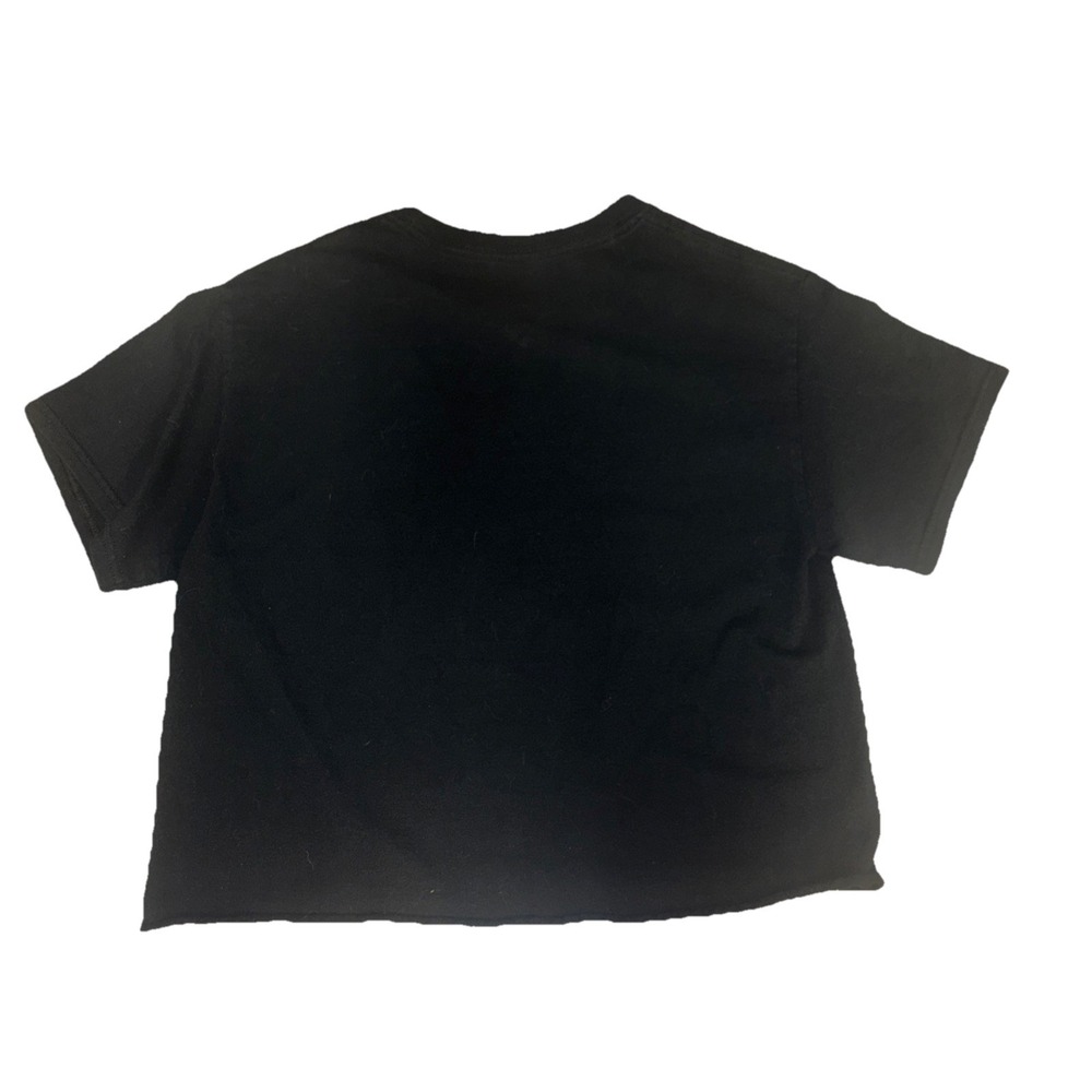 Jimi Hendrix Oversized Crop Top Band Tee Sz Small Groovy Concert Festival Black - Picture 6 of 8